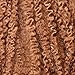 Pack of 3 Afro Kinky Marley Braids Hair Extensions ELEGANT MUSES Kanekalon Synthetic Twist Crochet Braiding Hair 18 inch 100g/pcs (18 inch, 30#)