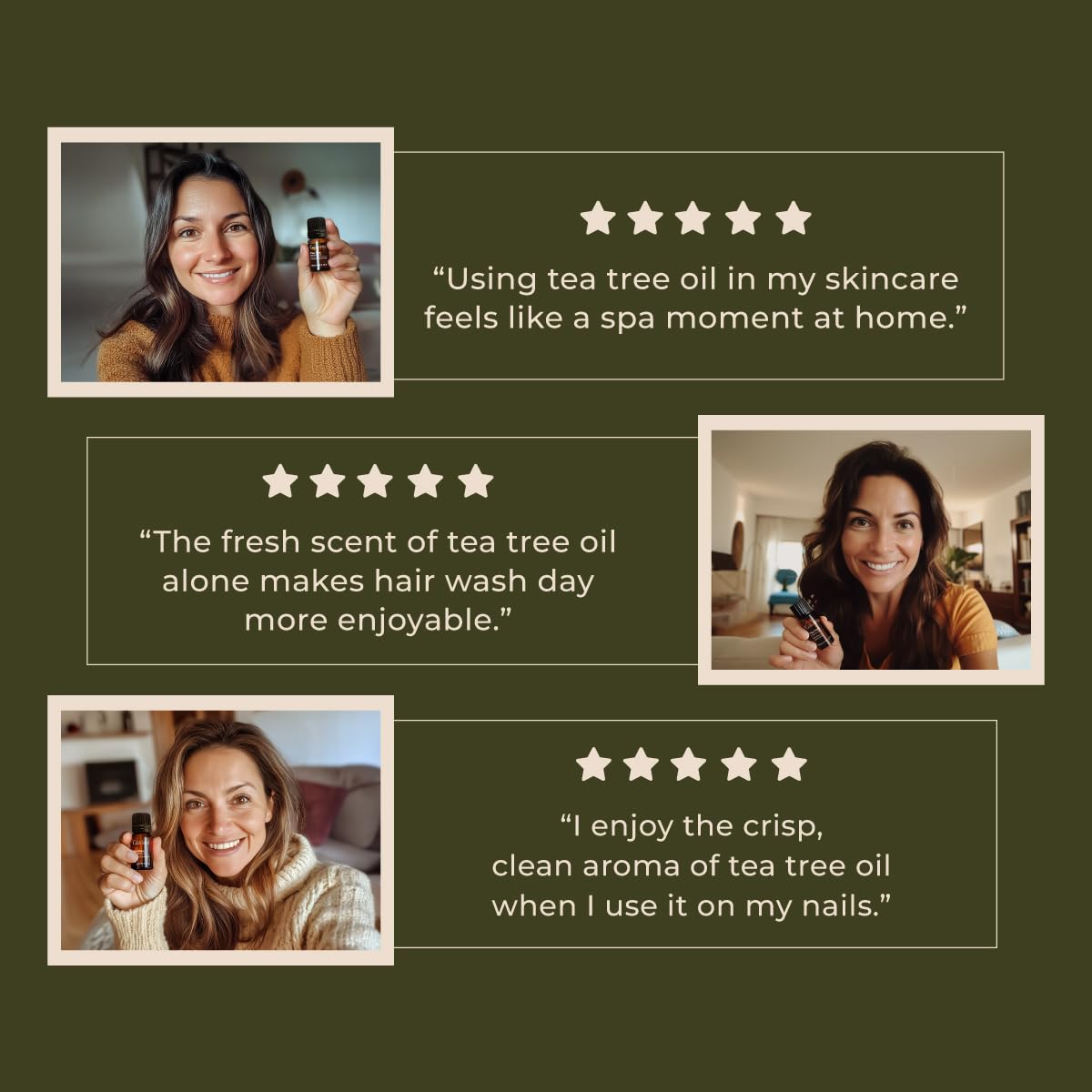 Gya Labs Australian Tea Tree Essential Oil - 0.34 Fl Oz - for Hair, Skin, Diffuser, Aromatherapy & DIY Candle Making Scent