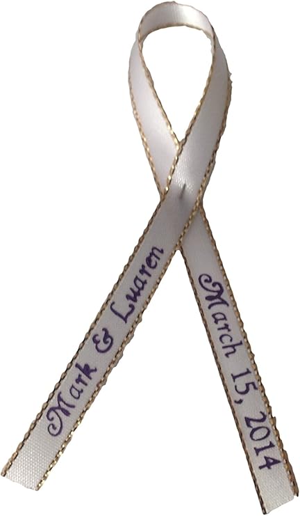 personalized baby shower ribbon