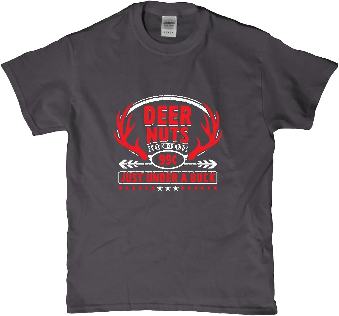 Deer Nuts Just Under A Buck Parody T Shirt