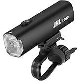 ROCKBROS Bike Headlight 1200 Lumens 5000mAh USB-C Rechargeable IPX6 | Aluminum Alloy, 360&deg;Adjustable,Anti-Dazzling LED,Power Lock Mode,Bike Light for Night Mountain Road Cycling