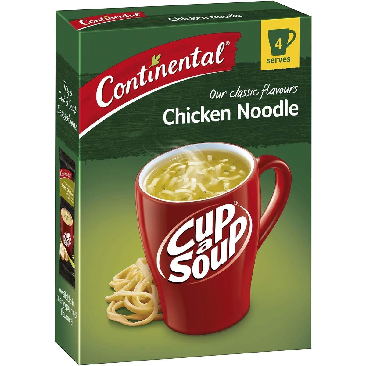 Australian - Continental Chicken Noodle Soup 40g 4 Serves