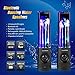 SoundSOUL Bluetooth Dancing Water Speakers LED Speakers Wireless Water Fountain Speakers (Bluetooth 4.0, 4 Colored LED Lights, Dual 3W Speakers, Built-in Rechargeable 2500mAh Battery) - Black