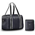 Foldable Duffle Bag for Travel | Lightweight, Water-Resistant, Multifunctional Carry On Bag | Sustainable and Durable Nylon