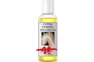 YAFUSIPE Yellow Peeling Oil for Dark Skin Strong Peel Oil Extra Strength Exfoliating Chemical Exfoliant Peels Solution at Home Body Peeling for Exfoliate Body Hand Foot Knuckle All Skin Type 3.66 OZ