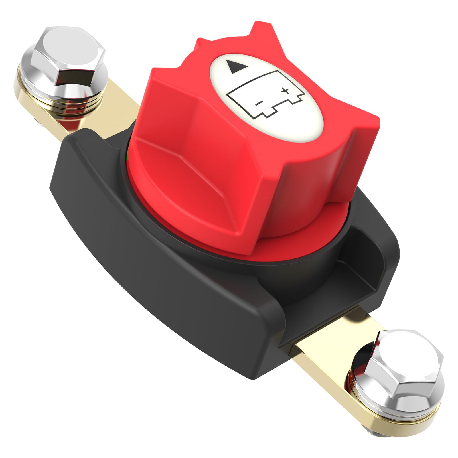 Photo 1 of Hilictokt Side Post Battery Disconnect Switch, On/Off Battery Power Cut Off Switch 275A 12V-48V for Automotive, RV, Marine, Truck, Boat(2025 New)