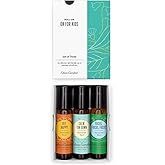 Edens Garden OK For Kids Essential Oil Roll-On 3 Set – 100% Pure Therapeutic Grade, Natural Aromatherapy Blends – Gentle & Pre-Diluted, Includes Bee Happy, Calm 'Em Down & Focus, 10 ml Roll-On/ 3 Pack