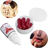 Nunafey Fake Blood Capsules 6pk for Theater Film Special Effects Makeup view 7