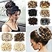Lelinta Hair Bun Extensions Donut Hair Chignons Wig Scrunchy Scrunchie Updo Hairpiece