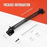 Zavia Gate Spring Closure 8in Adjustable Metal Door Closer for Wood view 2
