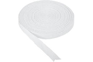 PATIKIL Cotton Twill Tape 3/8 Inch 10 Yards Cotton Ribbon Bias Binding Tapes Herringbone Webbing Trim for Sewing Gift Wrappin