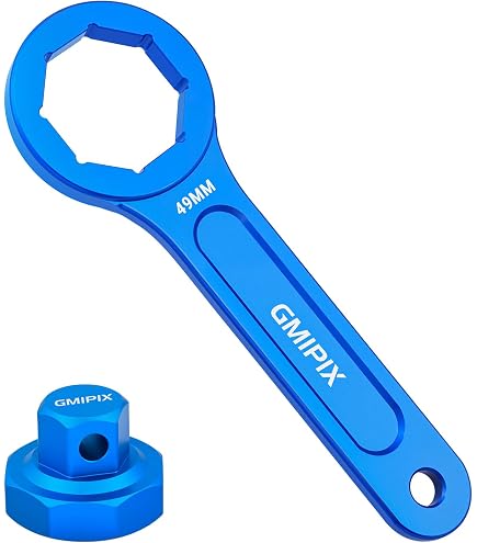 Amazon.com: Motion Pro 08-0429 Blue 49mm Fork Cap Wrench : Automotive