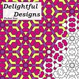 Pocket Size Delightful Designs: Relaxing On The Go Mini Coloring Book For Adults (Mini Coloring Books) (Volume 1)