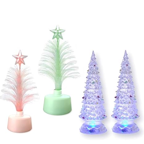 decorative glass trees