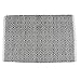 DII Woven Cotton Throw Rug, Area Rugs for Kitchen, Bedroom, Bathroom or Entry Way, Small Rug, 2x3, Diamond Black