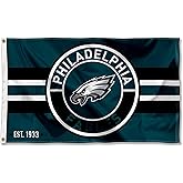 Philadelphia Eagles Patch Button Circle Logo Flag Large 3x5 Banner