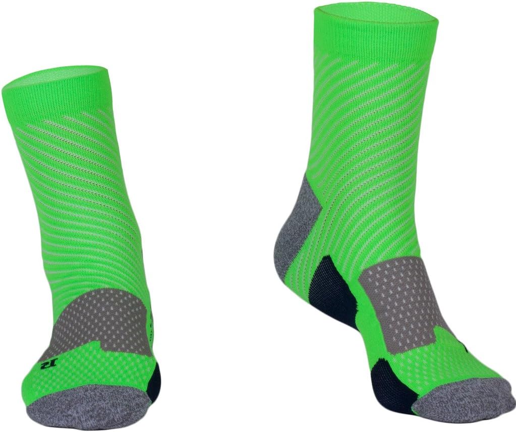 Fracer Men's Active Crew Socks for Football, Soccer, Training, Running and Recovery Sports