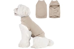 DOCIOTE Soft Fleece Dog & Cat Sweatshirt - Warm Pullover Hoodie for Small to Medium Pets - Comfortable Winter Clothes for Cold Weather