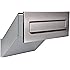 Briefkasten Mauerdurchwurf Silber Neu! Briefkasten YORK YN Postkasten Briefbox LOGO Wandbriefkasten 2 Schlüssel Briefkasten Mit Gravur