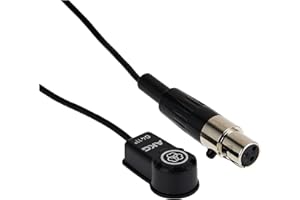 AKG C411 L High-Performance Miniature Condenser Vibration Pickup with Mini XLR Connector