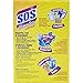 S.O.S. Clean 'n Toss Steel Wool Soap Pads, 15 Count