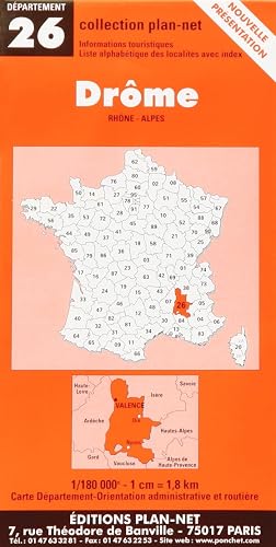 Download Carte routière : Drôme PDF