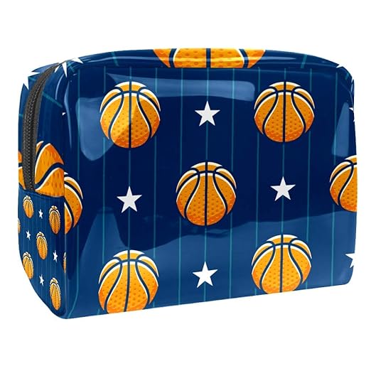 basketball toiletry bag