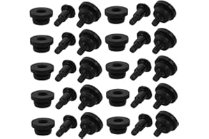 HIAKDOFT 30PCS Hard Disk Drive Mounting Screws PC Screw Replacement Shock Absorption Vibration-Resistant