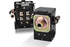 FBANG Air Compressor Switch - 125 psi Pressure Control & Shut Off Switch - Central Pneumatic Compressor Parts (TOOL1)
