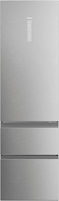 3D 60 Series 7 Pro HTW7620ANMG - Frigorífico Combi, 414L, Cajones Direct Access, WIFI, Botellero, Motor Inverter, My Zone Pro, Humidity Zone, Total No Frost, 59.5x205cm, Daylight LED, Inox