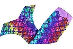 E-TING Santa Mermaid Dress Clothing for Elf Doll Christmas Accessories (Purple)