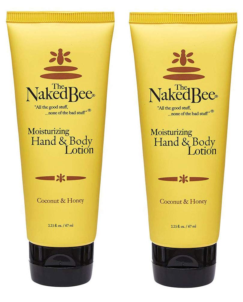 The Naked Bee Coconut and Honey Hand & Body Lotion 2.25-ounce Two Pack / 2 x 2.25 ounces