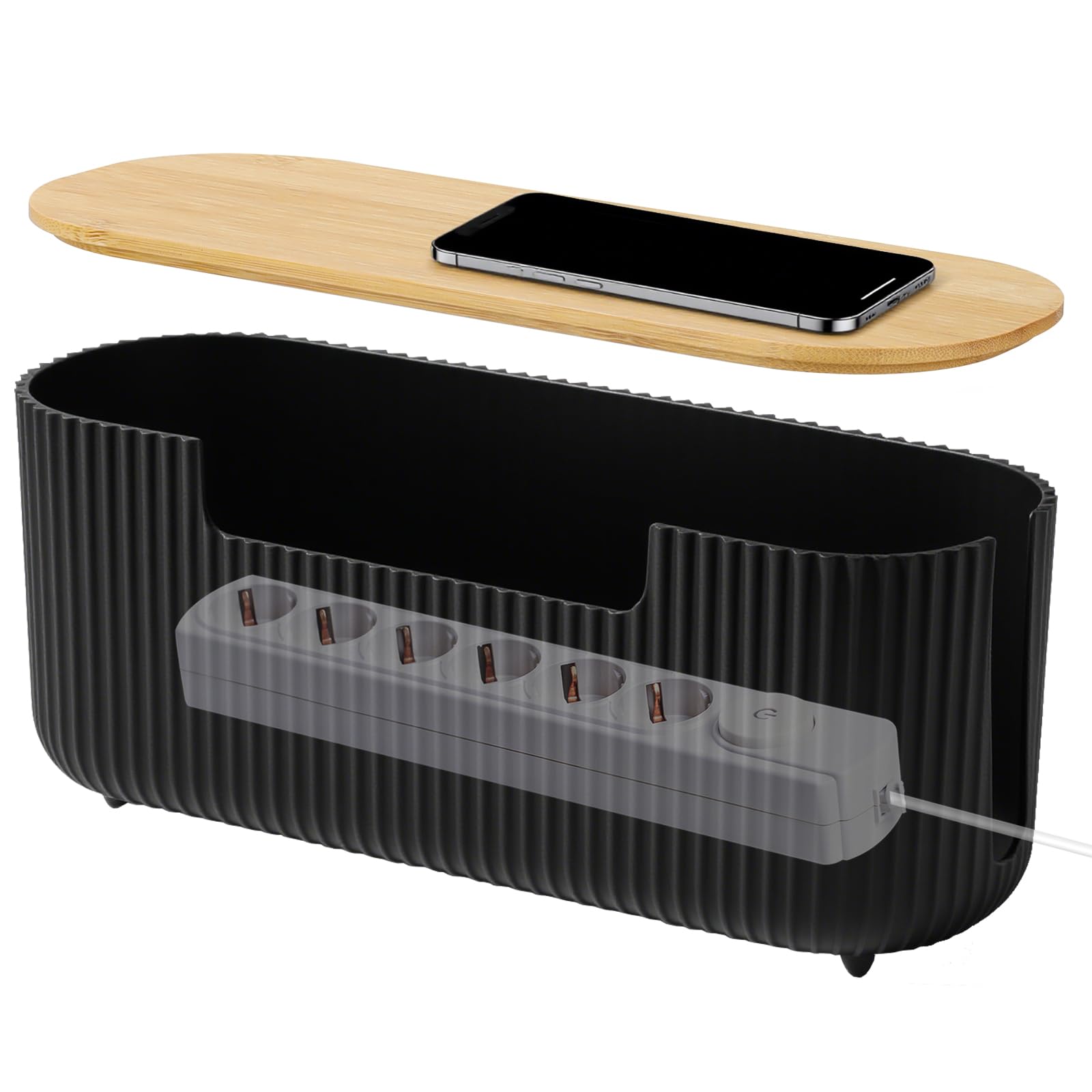 Cable Management Box Surface Wiring Cable Tray Cable Tidy Box Power ...