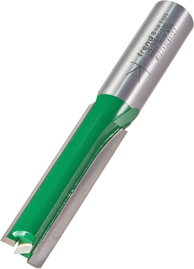 Trend Trend CraftPro Straight 2 Flute Router Cutter 1/2in Shank 12.7mm
