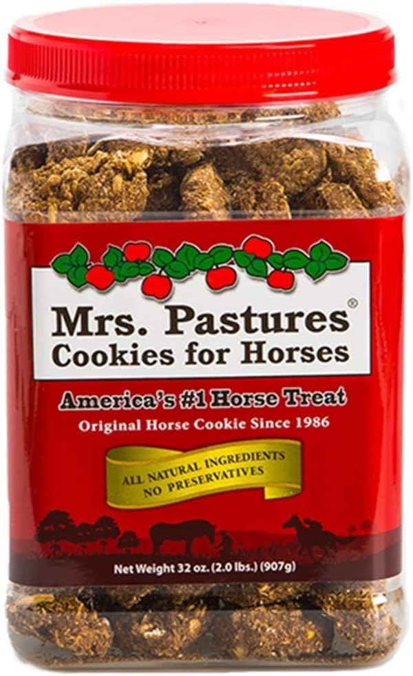 Mrs Pastures Cookies for Horses - Premium All Natural Treats - USA Made (32 oz)