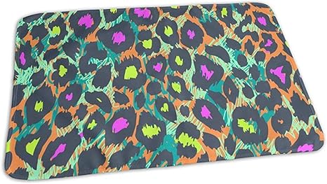 animal print changing mat