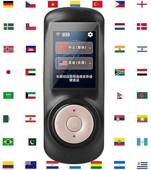 Lily Traductor De Idiomas Portatil E Inteligente Traductor De Voz Inteligente De Fotos De Negocios Wifi En Tiempo Real En Tiempo Real Compatible Con 70 Idiomas Amazon Com Mx Hogar Y Cocina