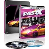 Fast X - 4K UHD Steelbook Fast &amp; The Furious 10 [Collector's Limited Edition 4K &amp; Blu-ray] Metal Case, Region 1/A