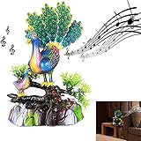 Singing and Dancing Animal Peacock Bird Toy | Toy Cubby Nostalgic Awesome Battery Operated Party Favor Decoration. Birthdays | Graduations | Party Centerpiece...