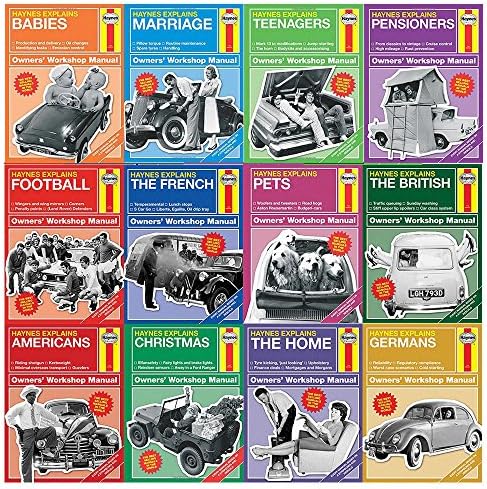 Owner's workshop manual Boris Starling Haynes Explains series 12 books collection set Hardcover – 1 Jan. 2017