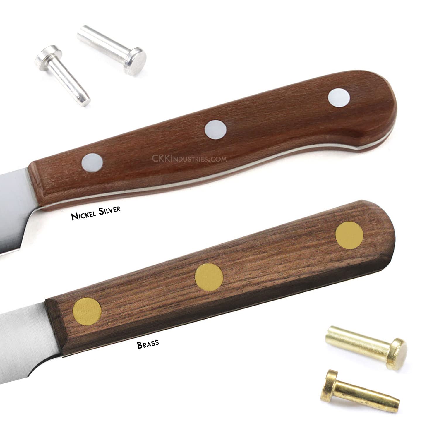 Cutlery Rivets (10 Pack) for DIY Handles & Knife