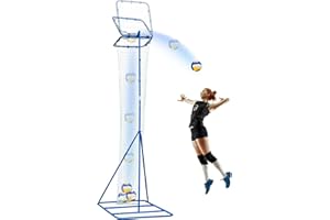Winthai Volleyball Setter Trainer Net with 3 Angle Adjustment, 8.53 ft to 9.84 ft Adjustable Height for Professional, Beginner Serving, Passing Setting Training Practice Equipment Indoor and Outdoor