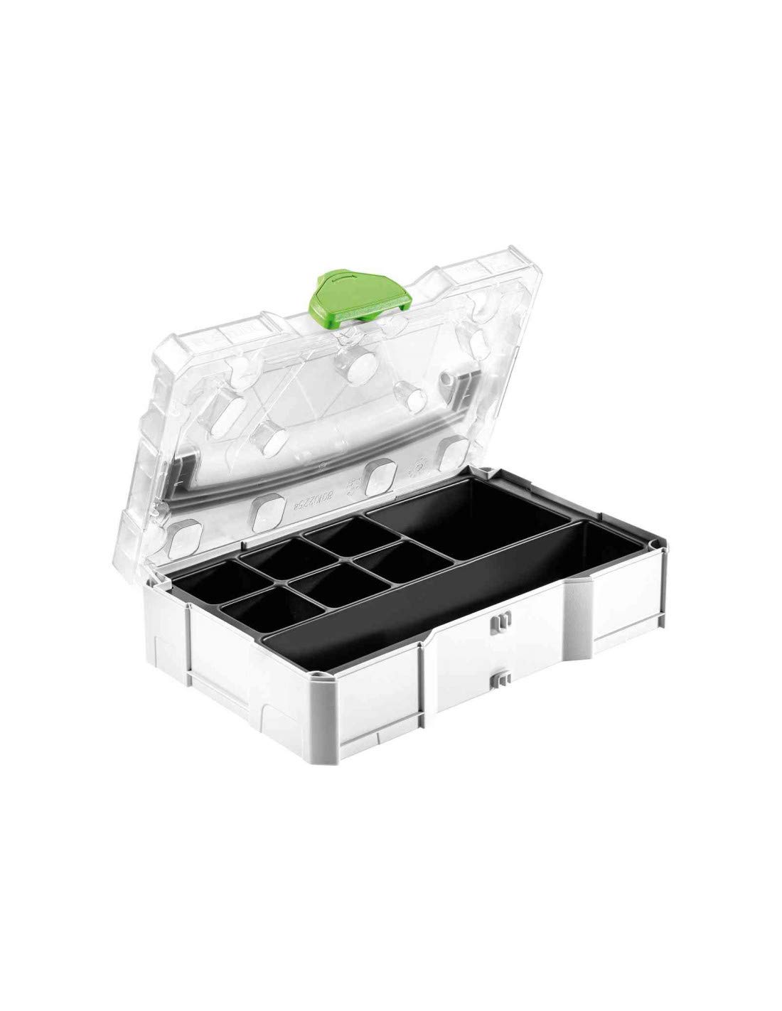 Festool 203821 Mini SYSTAINER T-LOC with Compartment Inserts, 71.0 mm*265.0 mm*171.0 mm