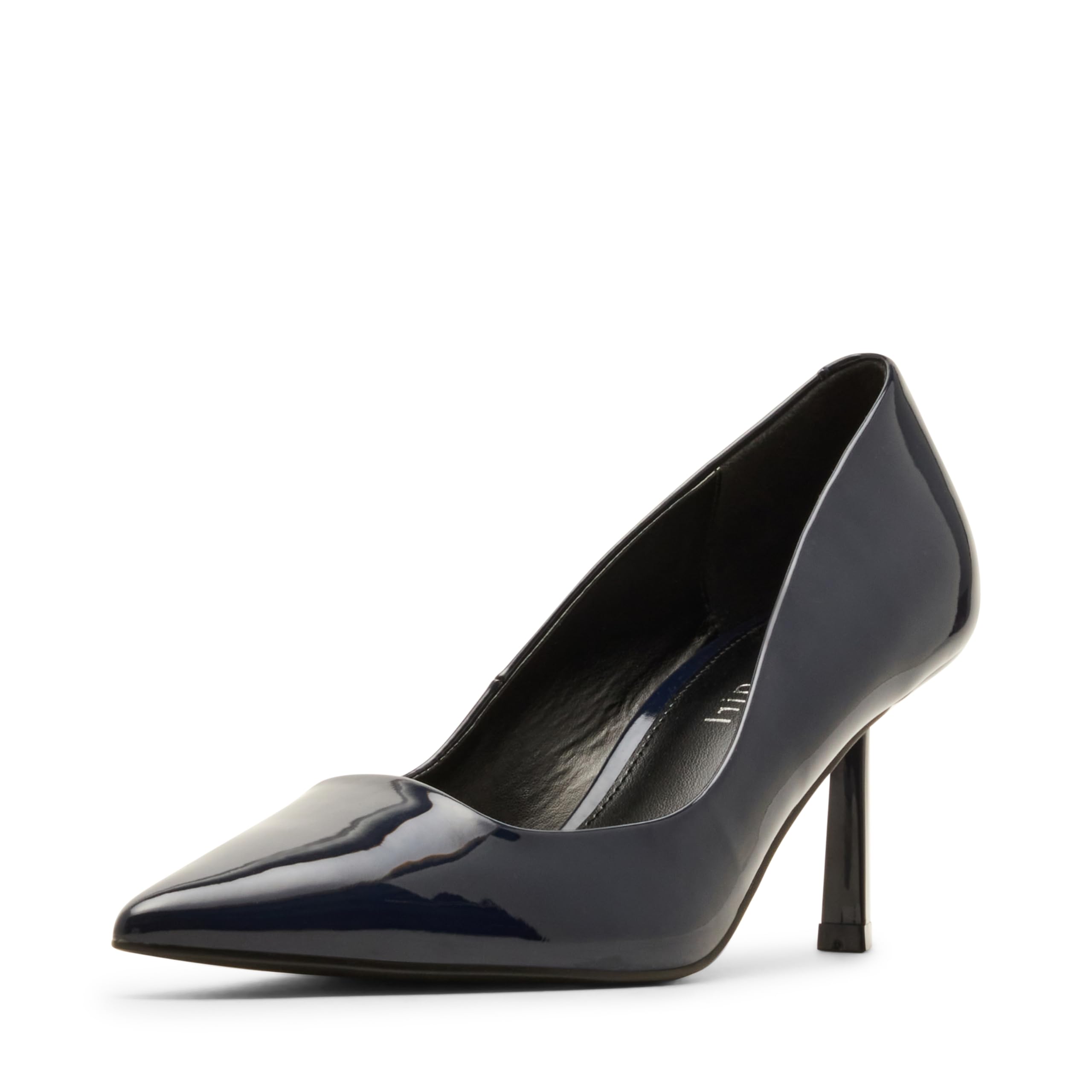 Madden Girl Women’s Brynn Pump, Navy Patent, 6