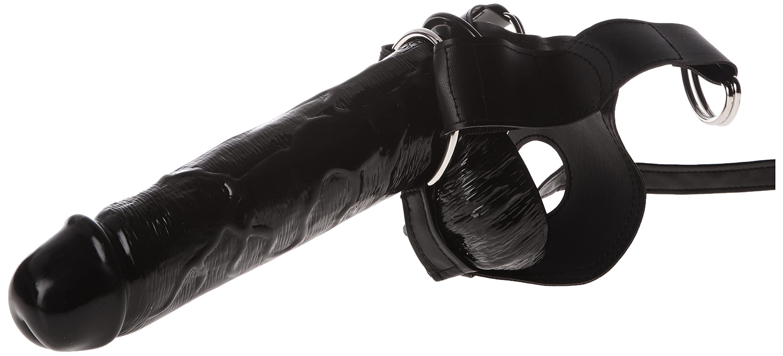 Infiltrator Hollow Strap-On with 10 Inch Dildo