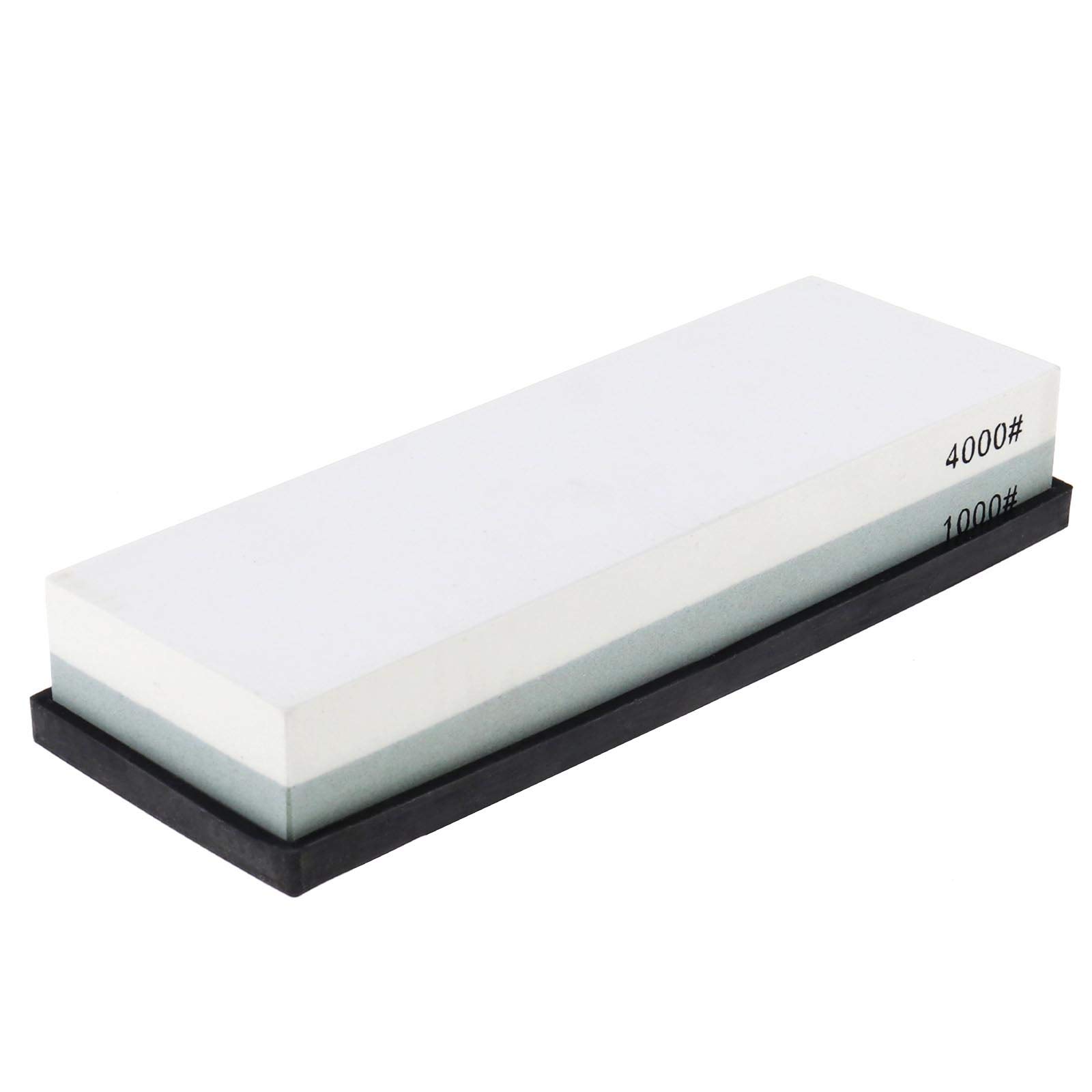 OTOTEC 1000/4000 White Corundum Double-Sided Household Whetstone with Anti-Slip Mat