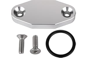 Podavelle LS Oil Cooler Bypass Block-Off Plate for Gen III IV Series Engines LS1 LSX LS3 LQ4 LQ9 LR4 LS6 L33 LS2 LH6 L92 L76 