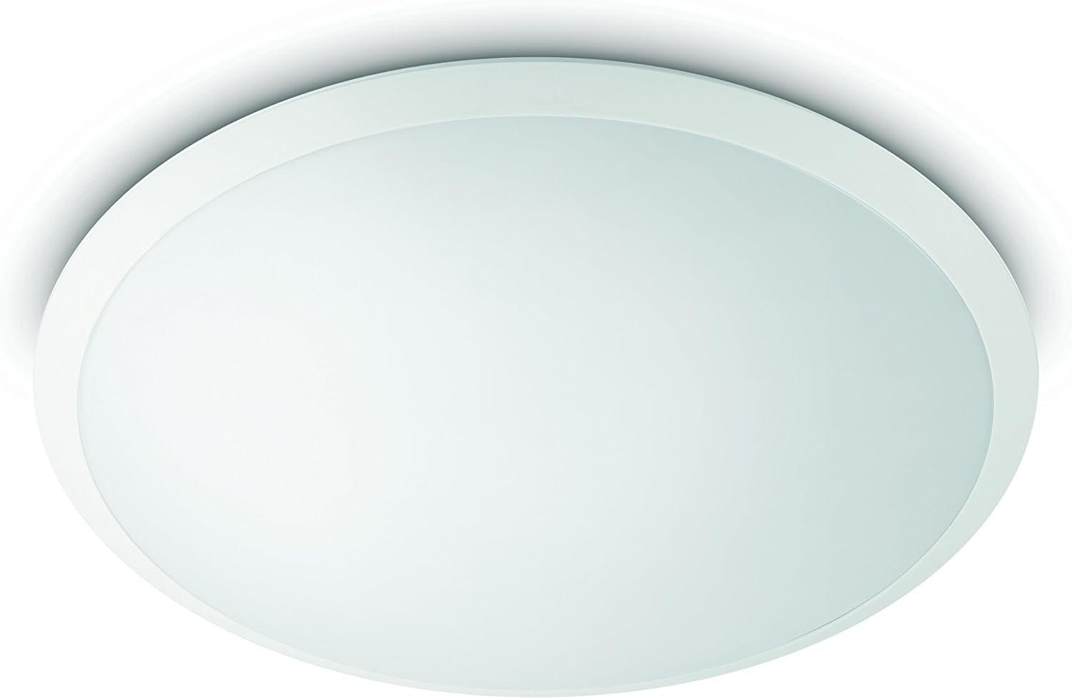 Philips Wawel Indoor 17 W White Ceiling Lighting – Lamp (Bedroom, Functional, Living Room, Indoor, White, IP20, Brushed, Around)