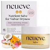 NeuEve Vaginal Moisturizing Salve. OBGYN-Invented for Itching, Dryness, Atrophy. Estrogen-Free, Hormone-Free, with Sea Buckthorn, Evening Primrose &amp; Chamomile
