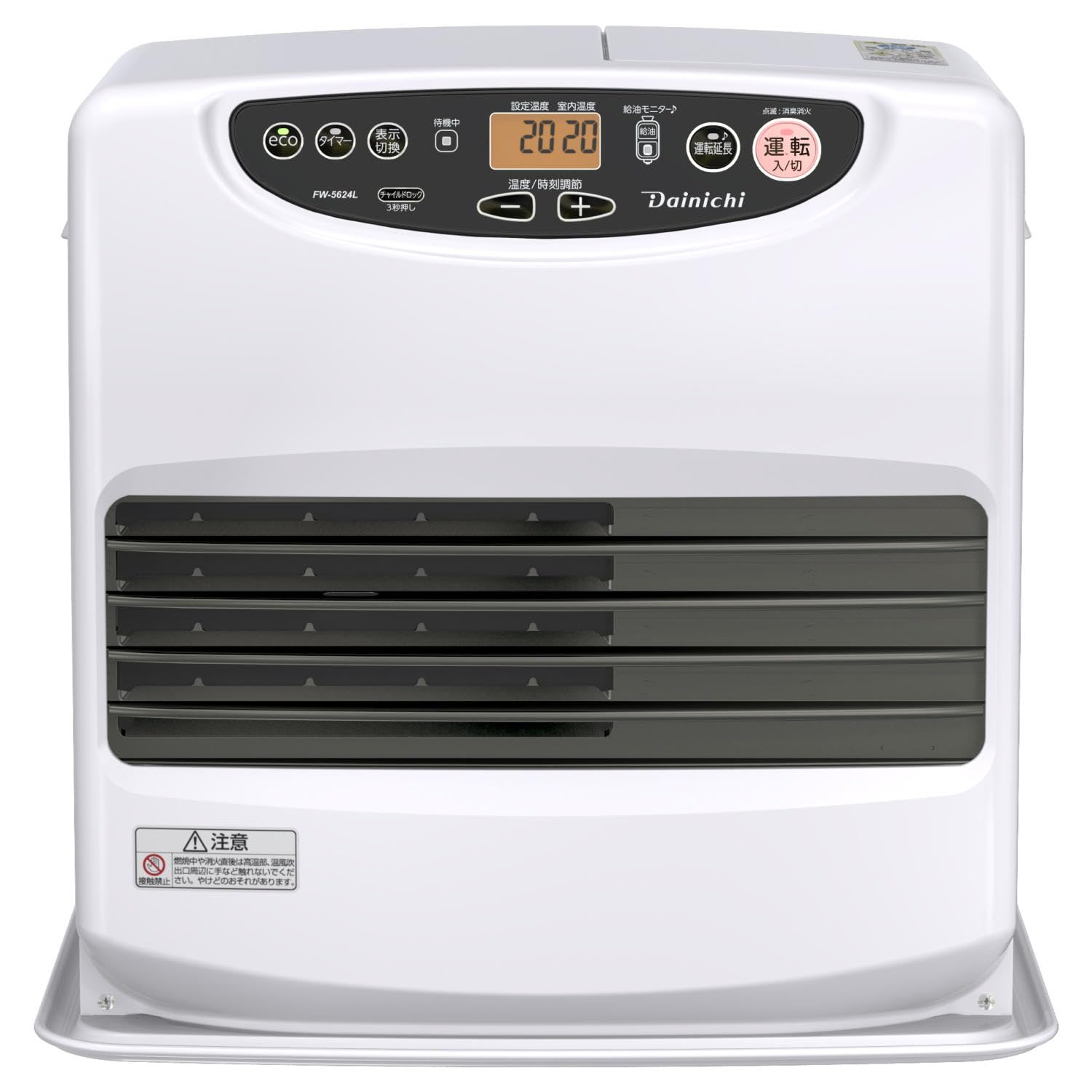 ダイニチ (Dainichi) 石油ファンヒーター (木造15畳まで/コンクリート20畳まで) Lタイプ ム－ンホワイト FW-5624L-W商品画像